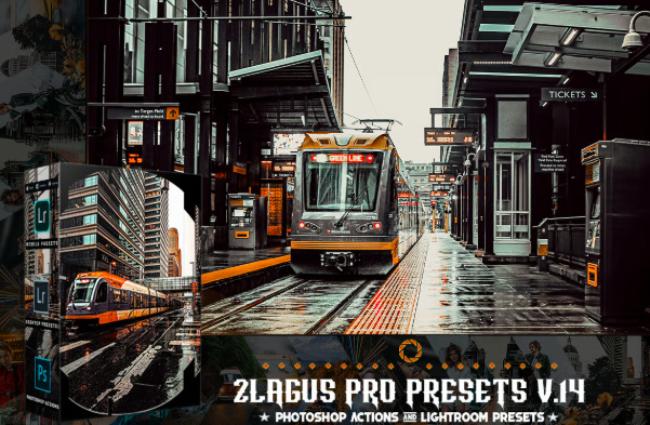 Pro HDR Lightroom Preset Pack Vol. 14 - Vibrant High-Detail Effects