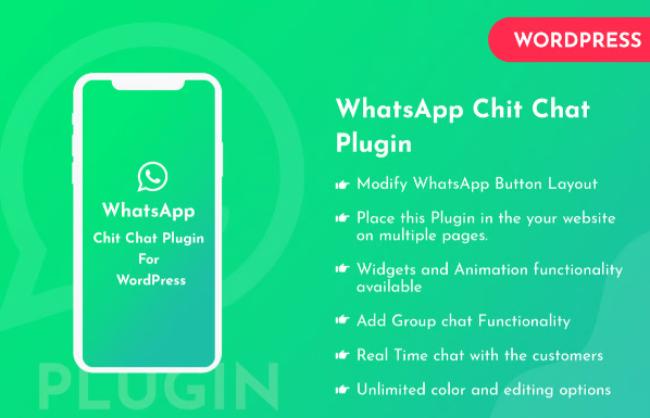 WhatsApp Chit Chat Plugin for WordPress