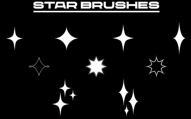 Procreate star brush