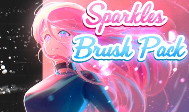 Sparkles Brush Set for Procreate by AkemiChan