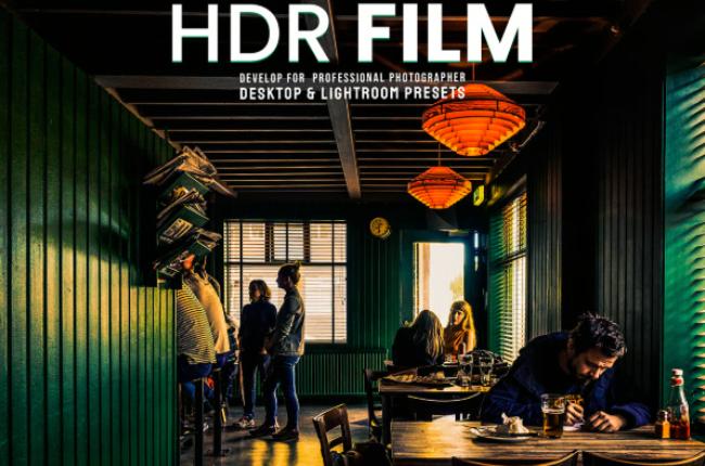 HDR Film Lightroom Presets - Vintage Film Look with HDR Edge