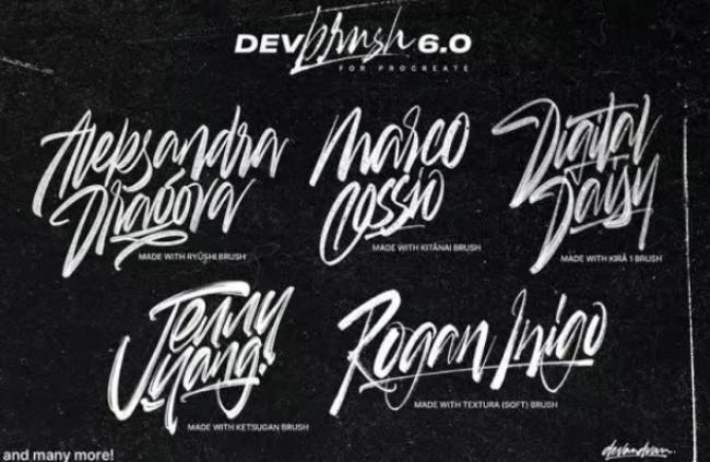 Professional lettering tools