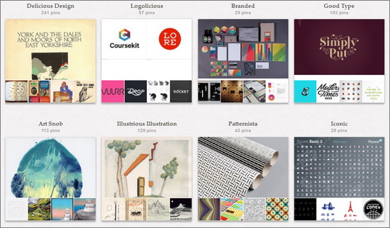 Pinterest Boards for Typography Inspiration