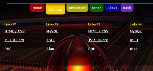 css3 html5 dropdown menu