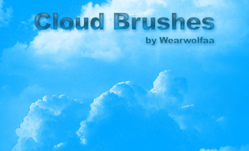 photoshop cloud brushes
