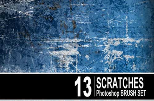 photoshop scratch brushes