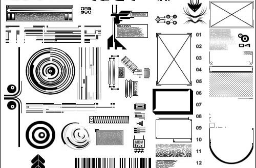 photoshop tech brushes