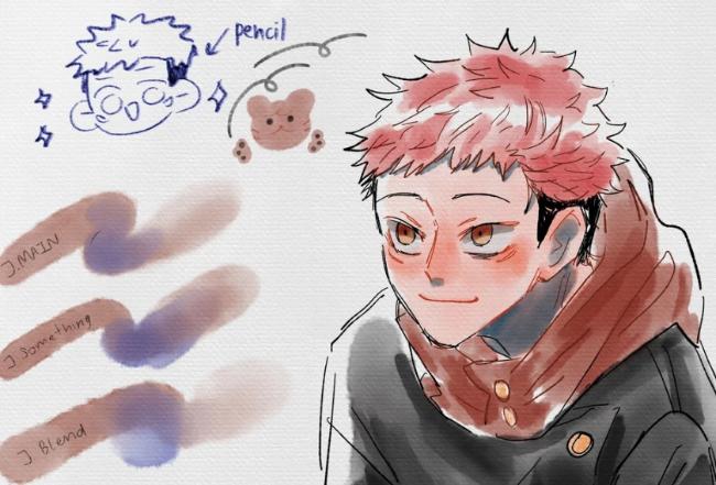 Jeff watercolor brush set for portraits