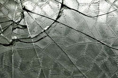 broken glass texture