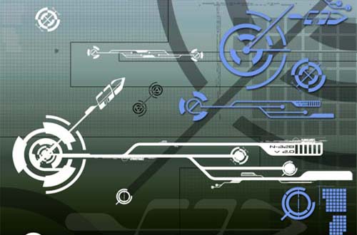 photoshop tech brushes