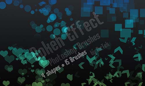 photoshop bokeh brushes