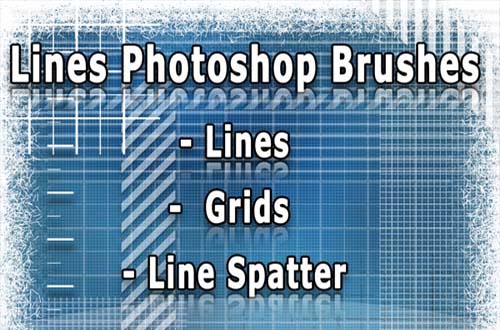 photoshop lines brushes