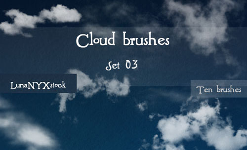 photoshop cloud brushes