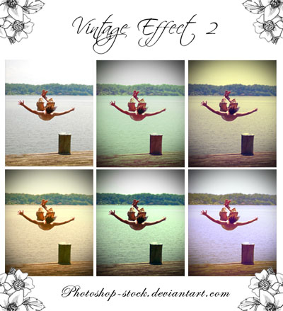 vintage photoshop actions