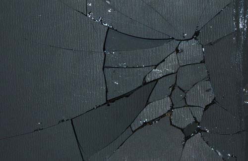 broken glass texture