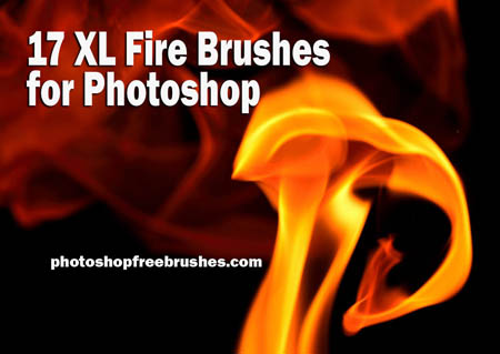 photoshop fire brushes