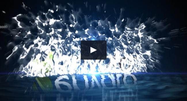 Water Splash Logo Intro