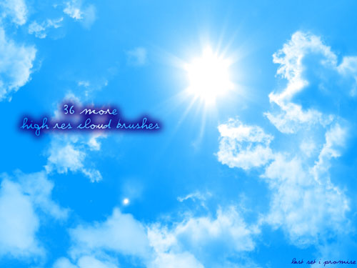 photoshop cloud brushes