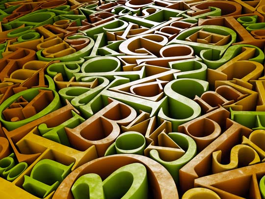 typography wallpaper