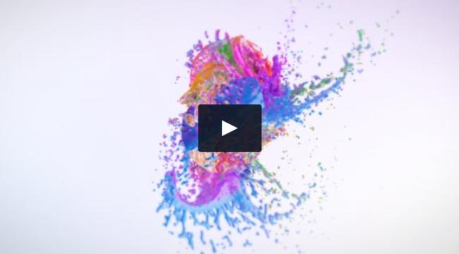 Colorful Splash Logo Reveal