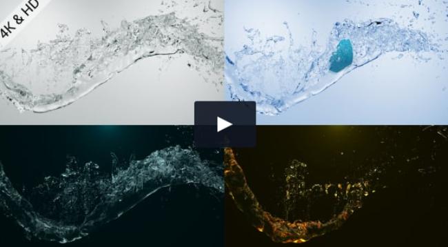 Crystal Water Logo Template