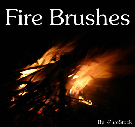 photoshop fire brushes
