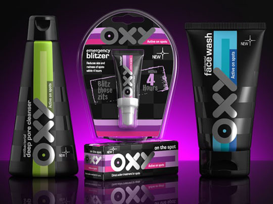 typographic package design