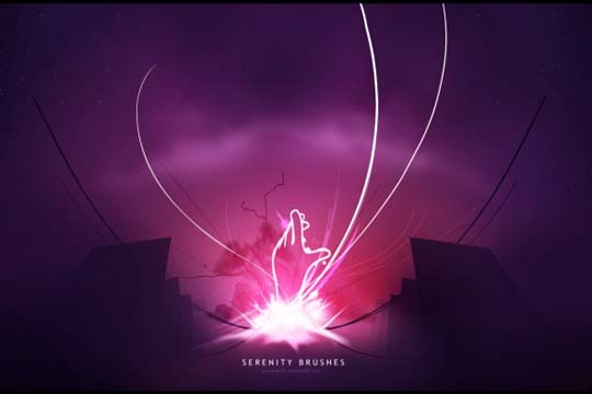 light effect photoshop brushes