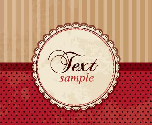 free vintage vector elements