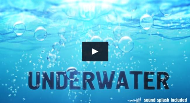 Underwater Logo Reveal