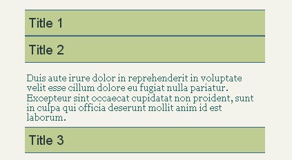 jQuery Accordion Plugins and Tutorials