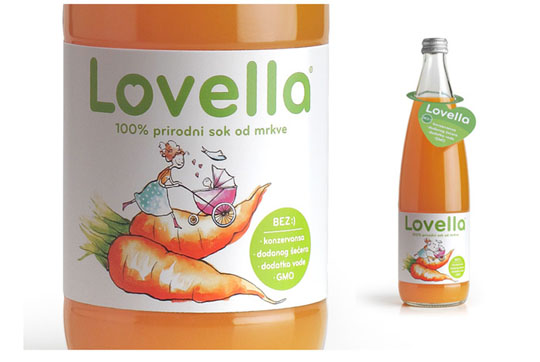 typographic package design