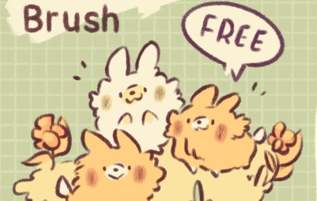 Soft 8B pencil brush