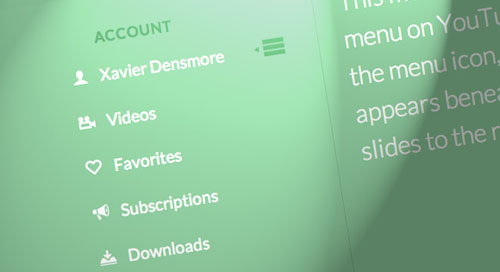 jquery side panel menu plugins