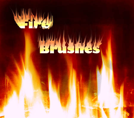 photoshop fire brushes