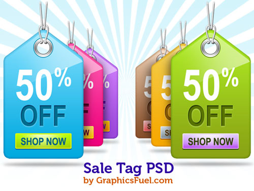 price tag psd