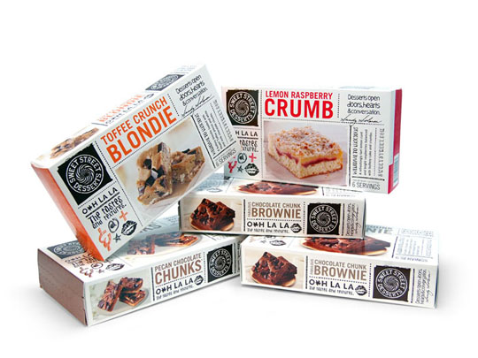 typographic package design