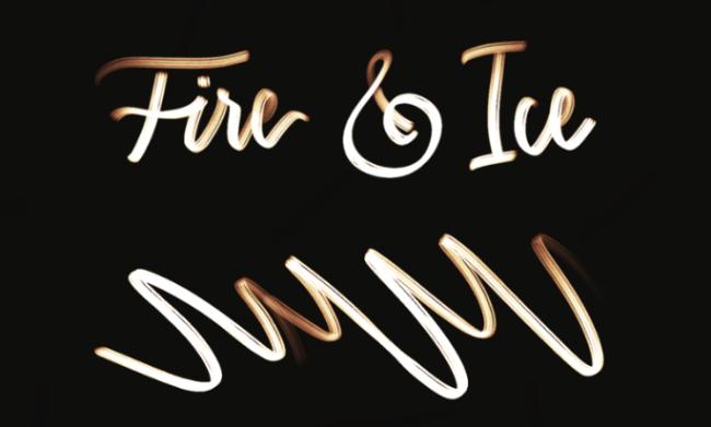 Glowing neon effect brush