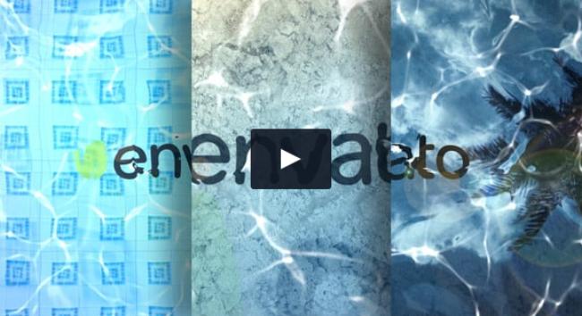 Logo In Water Reveal