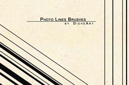 photoshop lines brushes