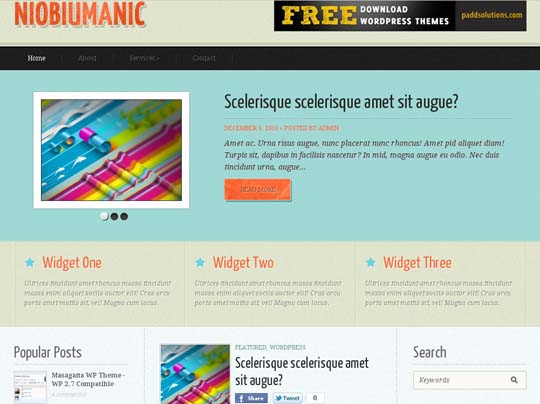 free wordpress themes