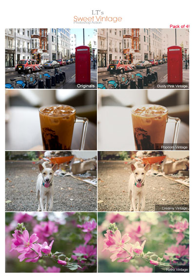 vintage photoshop actions