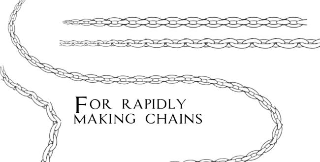 chain brush photoshop