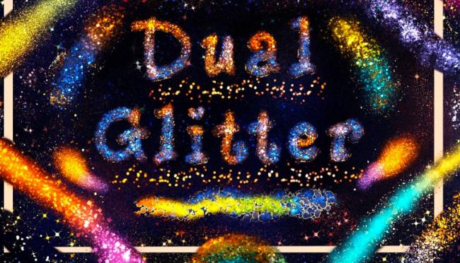 Dual Glitter Procreate Brushes set preview