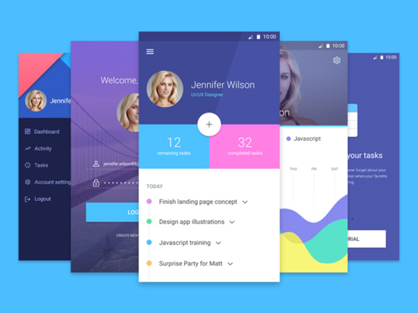 8.app ui kit psd