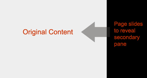 jquery side panel menu plugins
