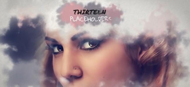 Artistic slideshow template with ink-reveal effects and vintage design