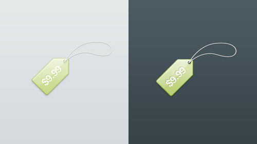price tag psd