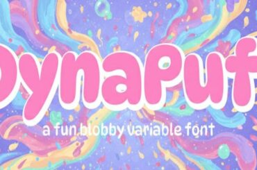 DynaPuff Font