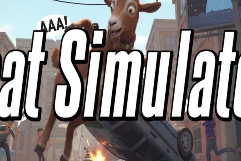 Goat Simulator Font